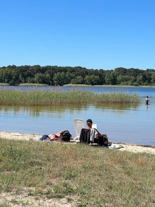 Agreable Maison Landaise Proche Du Lac 桑吉内 外观 照片