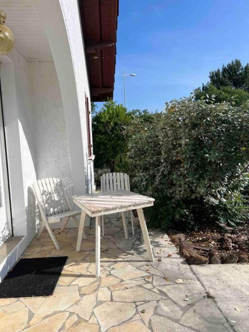 Agreable Maison Landaise Proche Du Lac 桑吉内 外观 照片