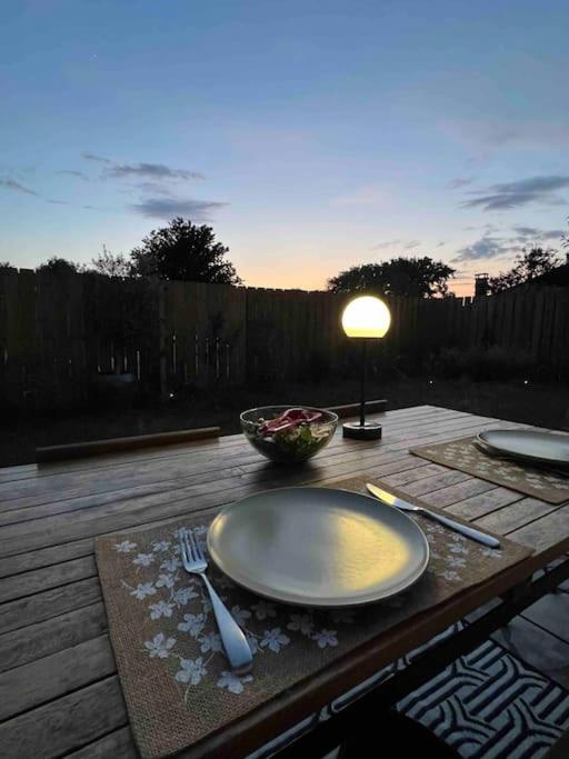 Agreable Maison Landaise Proche Du Lac 桑吉内 外观 照片